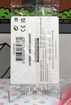 Pokemon 151 004/165 CHARMANDER EB Games Stamped 151 Sealed Promo - Image 2