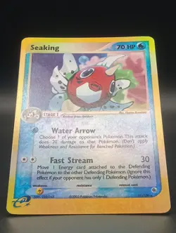 Pokemon ~ E Reader Lot ~ Raichu, Seaking Reverse, Goldeen, Hoppip, Cacnea - Image 2