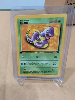 Pokemon Ekans Team Rocket First Edition - Image 1