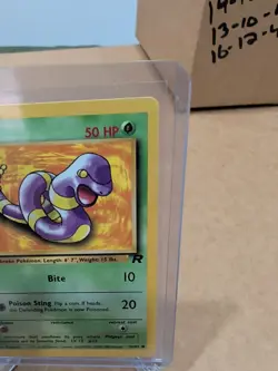 Pokemon Ekans Team Rocket First Edition - Image 2