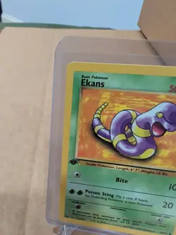 Pokemon Ekans Team Rocket First Edition - Image 3