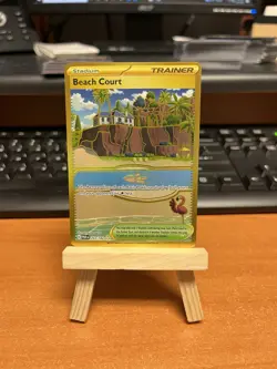 Pokemon TCG Paradox Rift Beach Court 263/182 Hyper Rare - Image 1
