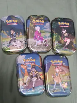Pokemon 2022 Crown Zenith Mini-Tin Set of 5 FACTORY SEALED - Image 1