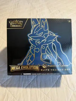Pokemon TCG: Mega Evolution Pokemon Center Elite Trainer Box (Mega Lucario) - Image 1