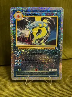 Pokemon Gyarados 12/110 Legendary Collection Reverse Holo Rare Vintage English - Image 1