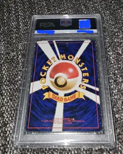 1997 POKEMON ROCKET #9 Japanese Rocket DARK BLASTOISE-HOLO PSA 9 WITH SWIRL🌀 - Image 2
