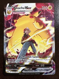 Pikachu VMAX TG17/TG30 Pokemon Lost Origin (surface Issue) - Image 1