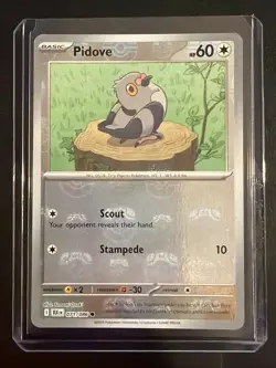 🔥Pokemon TCG-Pidove-Master Ball Pattern-071/086-Sv: Black Bolt-Holo-M/NM!🔥 - Image 1