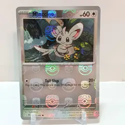 Pokemon Minccino (Masterball Pattern) 075/086 NM Black Bolt - Image 1