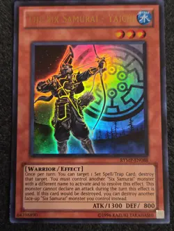 The Six Samurai - Yaichi RYMP-EN088 NM Ultra Rare Ra Yellow Mega Pack Unlimited - Image 1