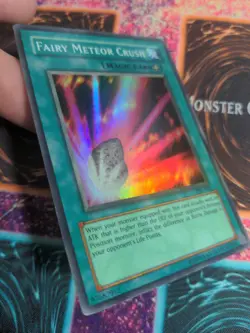 Yu-Gi-Oh! Fairy Meteor Crush PSV-063 OG Unlimited Super Rare LP/MP - Image 2