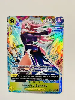 📈One Piece Jewelry Bonney OP13-108 SR Carrying on His Will ALT ART super rare - Image 1