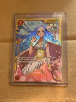 One Piece TCG-Nefeltari Vivi OP04-118 Secre Rare Foil-Kingdom of Intrigue-Mint - Image 1