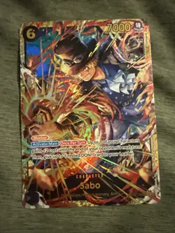 Sabo SEC OP13-120 One Piece Carrying On His Will English Alternate Art - Image 1