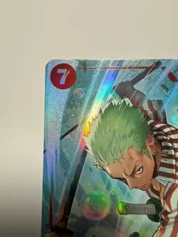 Roronoa Zoro OP14-015 Alternate Art - Azure Sea's Seven One Piece English Alt NM - Image 3