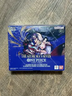 One Piece OP-14 Booster Box ENGLISH TCG The Azure Sea’s Seven New - Image 1