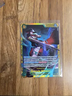 One piece TCG OP14-119 Dracule Mihawk (SEC) - - The Azure Sea's Seven (OP14) - Image 1