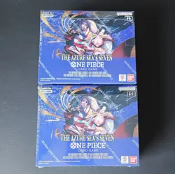 One Piece OP14 Booster Boxes x2 - The Azure Sea's Seven - SEALED - Same Day Ship - Image 1