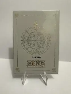 ONE PIECE WHITE SERIAL MANGA ALTERNATE ART MONKEY D. LUFFY CHOPPER BIG MOM - Image 1