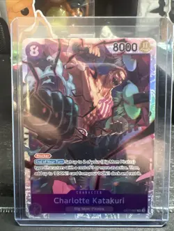 Charlotte Katakuri OP11-067 One Piece CCG a Fist of Divine Speed Super Rare - Image 1