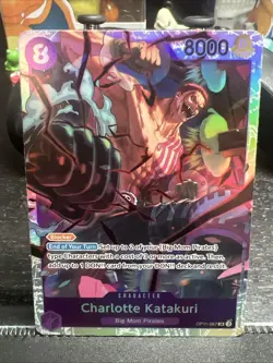 Charlotte Katakuri OP11-067 One Piece CCG a Fist of Divine Speed Super Rare - Image 2