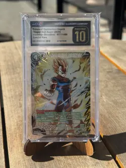 Dragon Ball Super Card Game Prince of Destruction Vegeta BT11-066 CGC 10 - Image 1