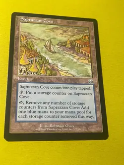 Saprazzan Cove Mercadian Masques NM Land Uncommon MAGIC MTG CARD - Image 1