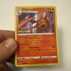 2020 Pokemon Vivid Voltage Stamped Promo Cards #SWSH066 Charizard NM - Image 1