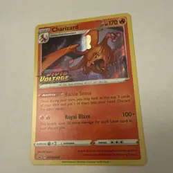 2020 Pokemon Vivid Voltage Stamped Promo Cards #SWSH066 Charizard NM - Image 2