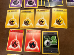 23 Pokemon Vintage Energy Mixed Lot Base Set Gym Heroes cards Double Rainbow - Image 4