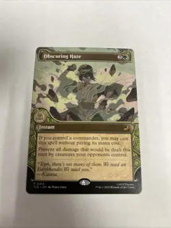 Obscuring Haze Showcase Nonfoil Card #0313 MTG LP - Image 1