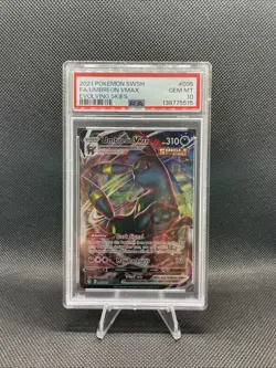 PSA 10 GEM MINT 2021 Pokemon SWSH Evolving Skies Umbreon VMAX Card 95/203 - Image 1