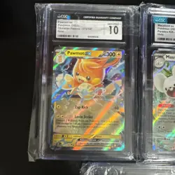 Lot Of 5 CGC GRADED POKEMON CARDS - Image 2