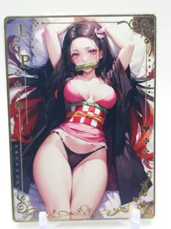 Goddess Story - Gold Metal Waifu Card - Nezuko Kamado - Image 1