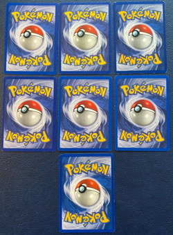 Comnplete Basic Energy Set - Base Set 2 (2000) - 7 Vintage Cards LP/MP - Image 2