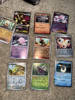 Lot of Holographic Pokemon Cards - Image 2