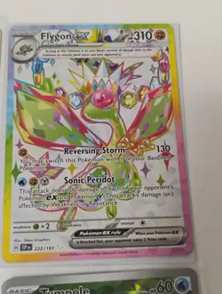 Pokemon Rayquaza Promo/Lapras,Flygon Full Art/Illustration Rare Holo Cards - Image 5