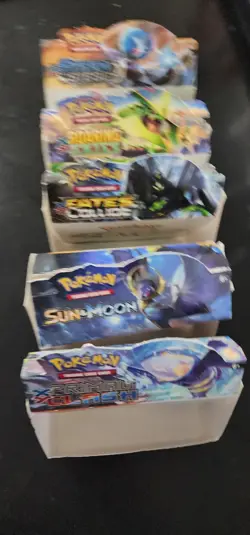 Pokemon XY And SUN&MOON Booster Boxes *EMPTY* - No cards - Display Only - Image 2