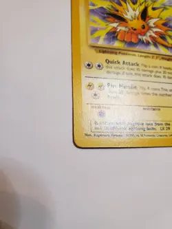 Jolteon 20/64 1999 Jungle Set Pokemon Card TCG WOTC Vintage Non Holo Rare - Mp - Image 3