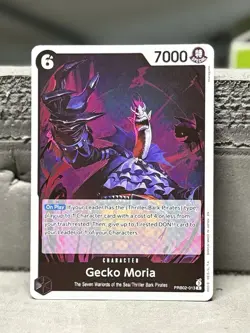 One Piece Card Game Gecko Moria PRB02-013 Rare Foil English Edition - Image 1