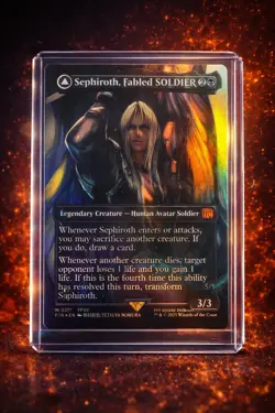 Sephiroth, Fabled SOLDIER / Sephiroth One Winged Angel 0317 Final Fantasy Foil - Image 1