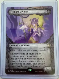 Twilight Diviner (Showcase) - Lorwyn Eclipsed #0315 Non-Foil NM ENG MTG - Image 1