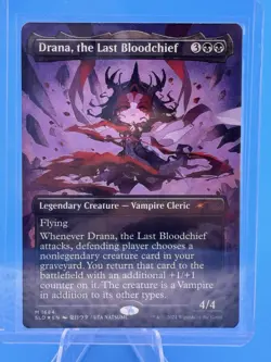 MTG Drana, the Last Bloodchief RAINBOW FOIL Secret Lair 1684 NM - Image 2