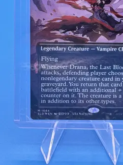 MTG Drana, the Last Bloodchief RAINBOW FOIL Secret Lair 1684 NM - Image 3