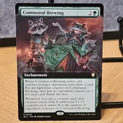 MTG Communal Brewing Bloomburrow Commander BLC #63 Rare NM Fresh Pull No Play - Image 1