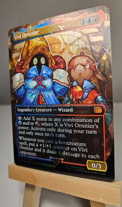 MTG - Vivi Ornitier - Borderless Chocobo Track Foil - Final Fantasy Pack Fresh - Image 2