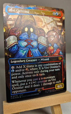 MTG - Vivi Ornitier - Borderless Chocobo Track Foil - Final Fantasy Pack Fresh - Image 3