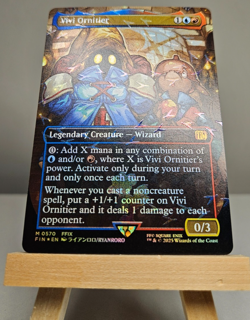 MTG - Vivi Ornitier - Borderless Chocobo Track Foil - Final Fantasy Pack Fresh - Image 4