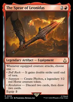 1 x The Spear of Leonidas - Universes Beyond: Assassin's Creed - NM-Mint - MTG - Image 1