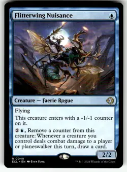 Flitterwing Nuisance R Lorwyn Eclipsed 48 NM - Image 1